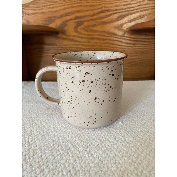 Comfifi Speckled Brown Beige Ceramic Mug - Picture 1 of 8
